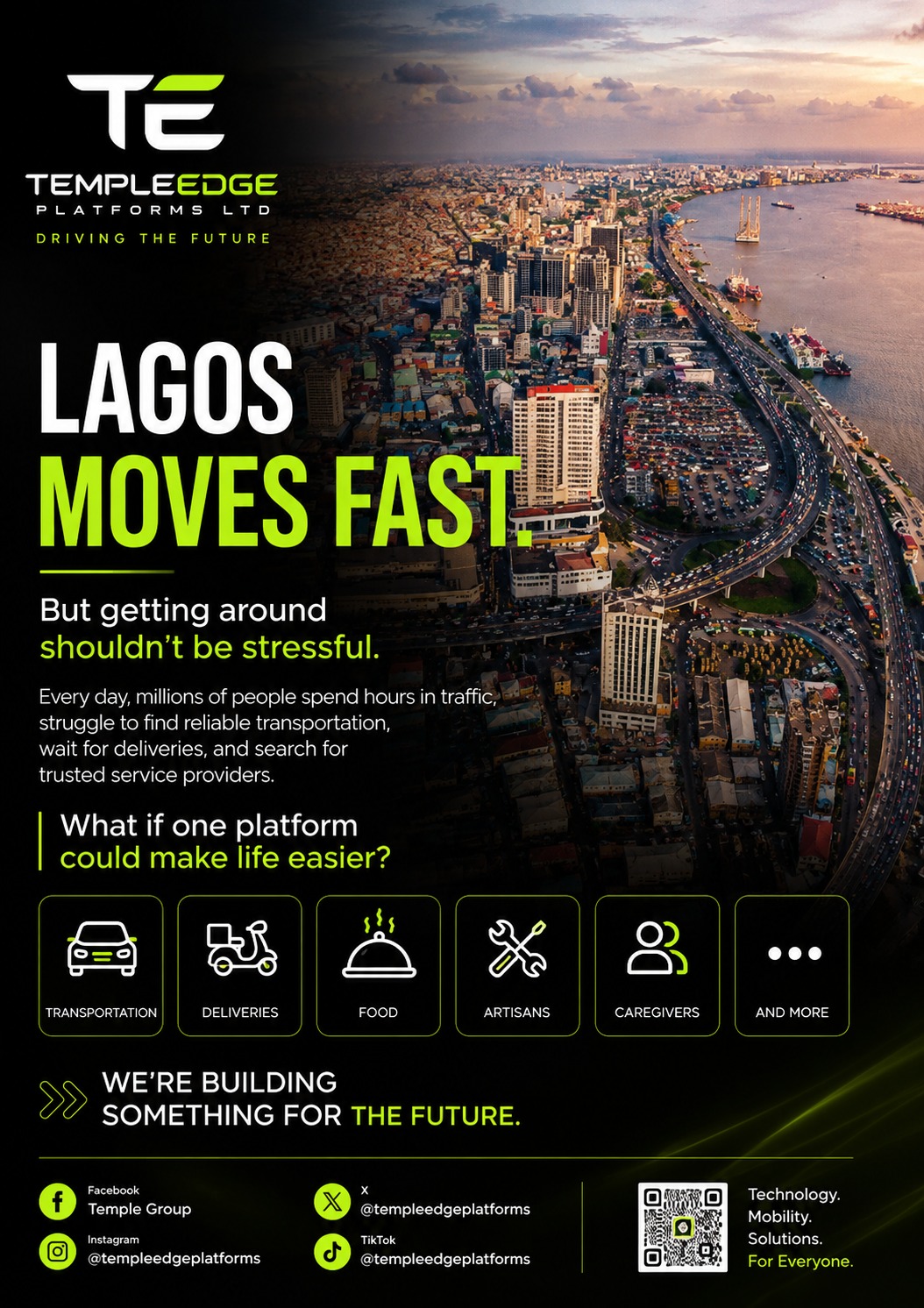TempleEdge electric mobility in Lagos